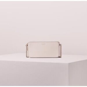Kate Spade New York Margaux Double Zip Mini Crossbody Light Pink Pebbled Leather